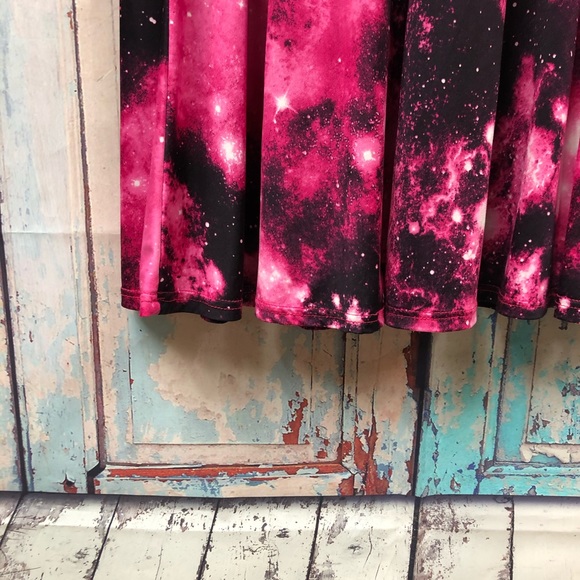 Soft Pink and Black Dress - Picture 2 of 5